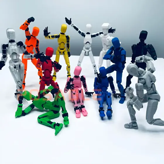 Figura Articula De Dummy 13 Mision 13 Robot T13
