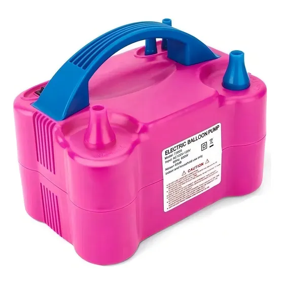 Inflador Eléctrico Globos Qatar Shop Compacto Manual y Automático