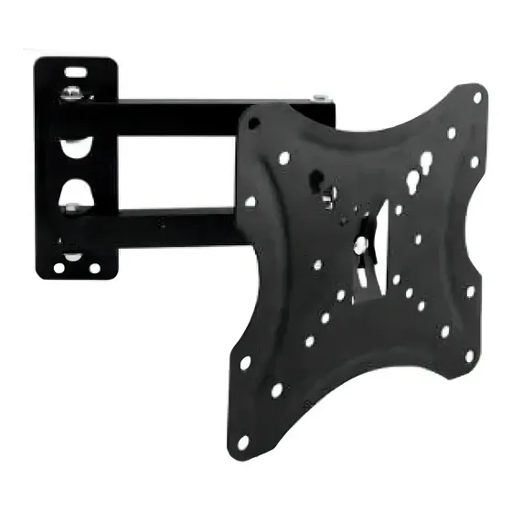 Soporte Tv Brazo Home Desing - 117B-2 14 a 55 Pulgadas Peso Max 50kg Color Negro