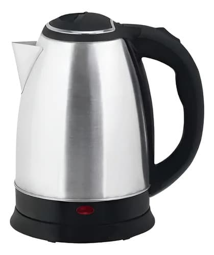 Hervidor Electrico Calentador De Agua 2 Lts Termo Tetera Xl Plateado
