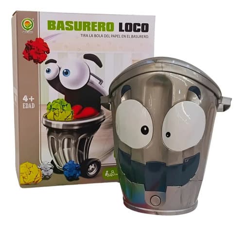 Juego De Mesa Basurero Loco Para Niños Diversión Entretenido