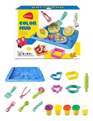 Juegos De Masas Y Plastilinas Para Niños Multicolores Figuras