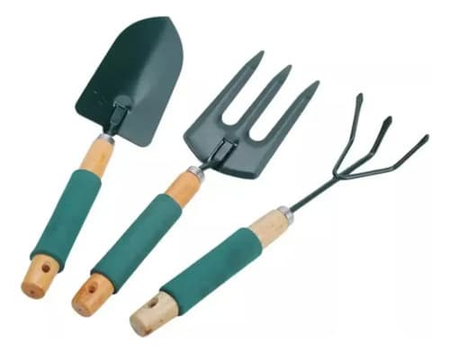 Kit Set Jardinería Huerto 3 Piezas