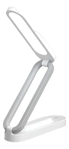 Lámpara Plegable Luz Led De Escritorio Regulable Flexible Blanco