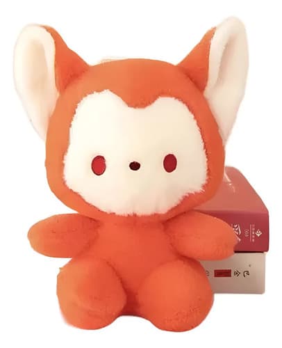 Linda Muñeca De Peluche Ahri 25 Cm Kawaii Rojo