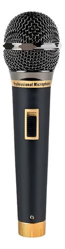 Micrófono Dinámico Con Cable 5m Ttd-60 Negro