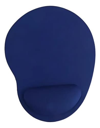 Mouse Pad Gel De Tela Y Goma Apoya Muñeca Varios