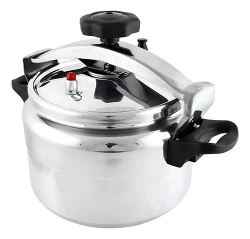 Ollas A Presión Aluminio 5litros Cacerola De Uso Domestico Plateado