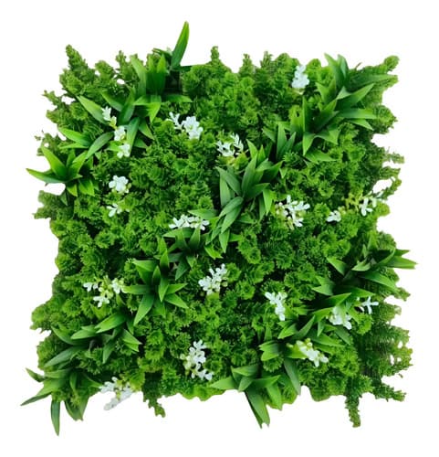 Palmeta Artificial Panel Decorativa 50x50 Fb0212