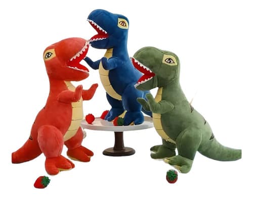 Peluche De Dinosaurio T-rex 50 Cm Animales Kawaii Varios
