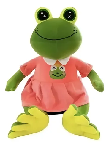 Peluche De Rana 50 Cm Juguete Animales Kawaii Rana Mujer