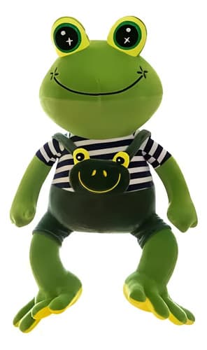 Peluche De Rana 50 Cm Juguete Kawaii Rana Hombre