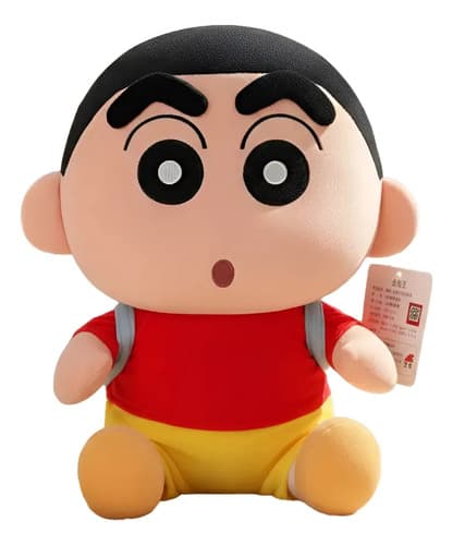 Peluche De Shin Chan Con Mochila 40cm Kawaii Shinchan