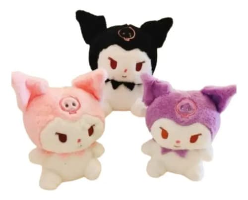 Peluche Kuromi 20 Cm Kawaii Juguete