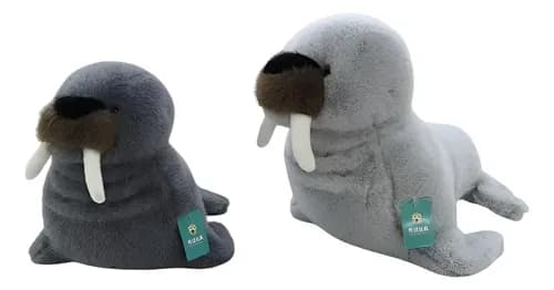 Peluche Morsa Foca Kawaii 35cm New Para Niños Y Adultos Azar