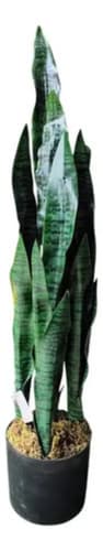 Planta Artificial Lengua De Suegra Sansevieria Trifasciata Verde
