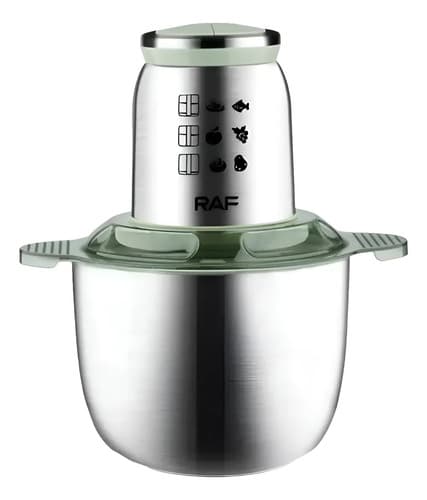 Procesador Picador De Alimentos Electricos 3l R7002 Plateado