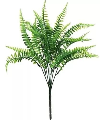 Ramo Flor Hierba De Helecho Flor Artificial Decoración Verde