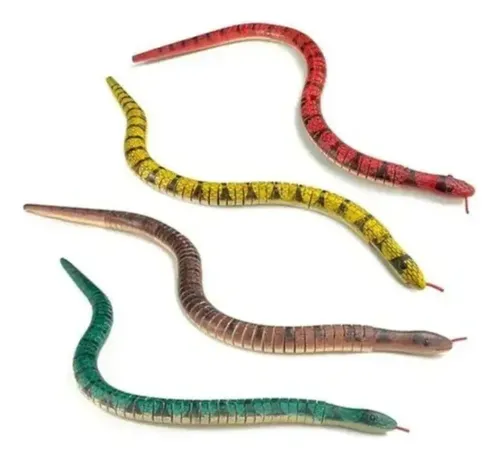 Serpiente Realista De Madera Culebra Para Jugar Y Bromas Varios